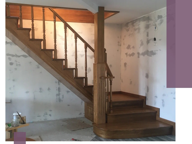 Ремонт деревянных лестниц в Костроме: быстро и качественно