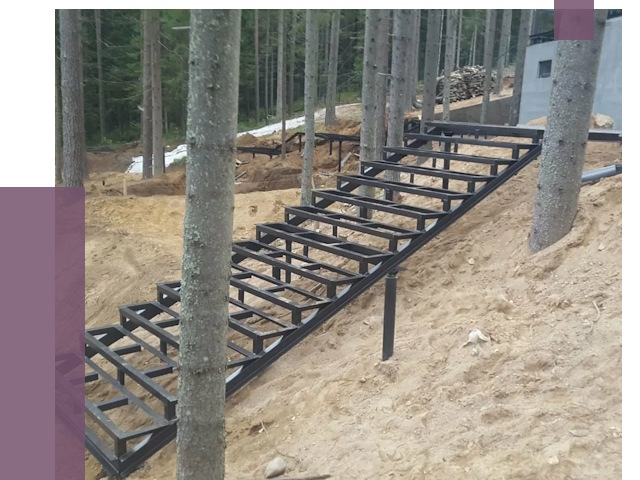 Монтаж металлических лестниц в Костроме от 13527 руб. 