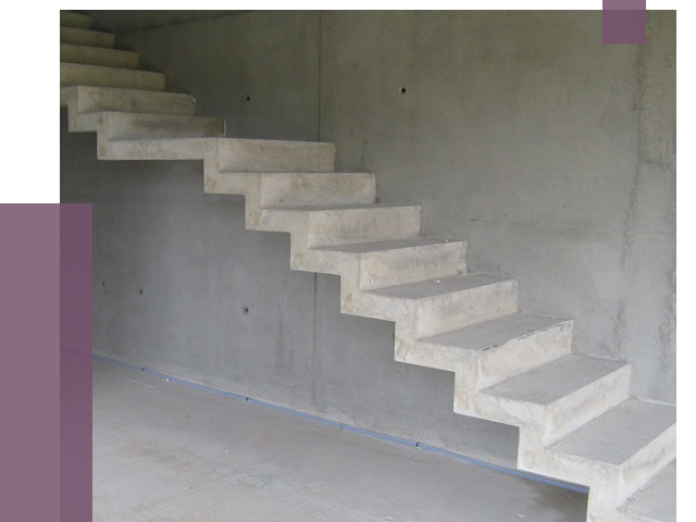 Бетонные лестницы в Костроме от 18887 руб. под ключ | ПРОЛЁТ-Кст