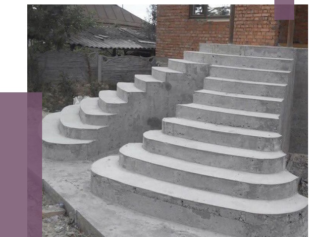 Монтаж бетонных лестниц в Костроме от 4288 руб. 