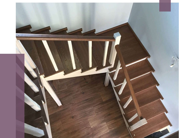 Изготовление П-образных лестниц в Костроме от 15160 руб.