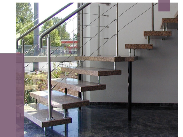 Лестницы на больцах в Костроме от 7963 руб. под ключ | ПРОЛЁТ-Кст