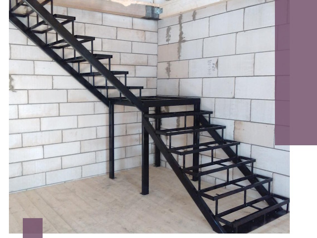 Лестницы на металлокаркасе под ключ в Костроме — изготовление и монтаж