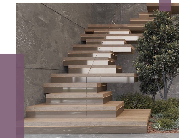 Современные лестницы в Костроме от 13782 руб. | ПРОЛЁТ-Кст