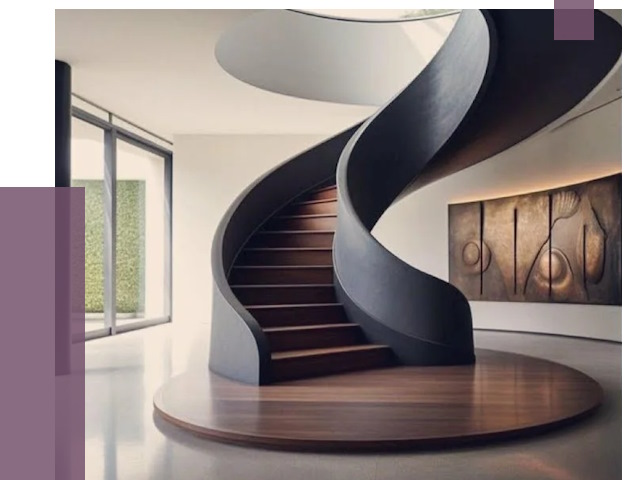 Элитные лестницы под заказ в Костроме от 188867 руб. — ПРОЛЁТ-Кст