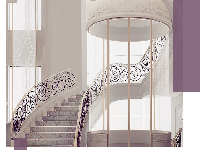 Элитные лестницы на заказ высокого класса в Костроме