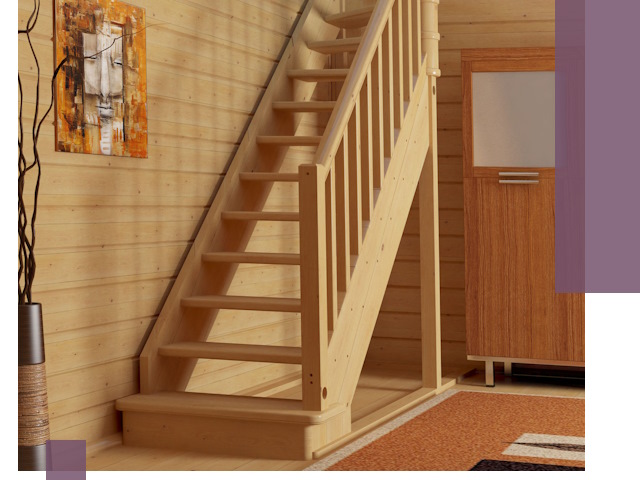 Лестницы эконом класса под ключ в Костроме — недорого и быстро