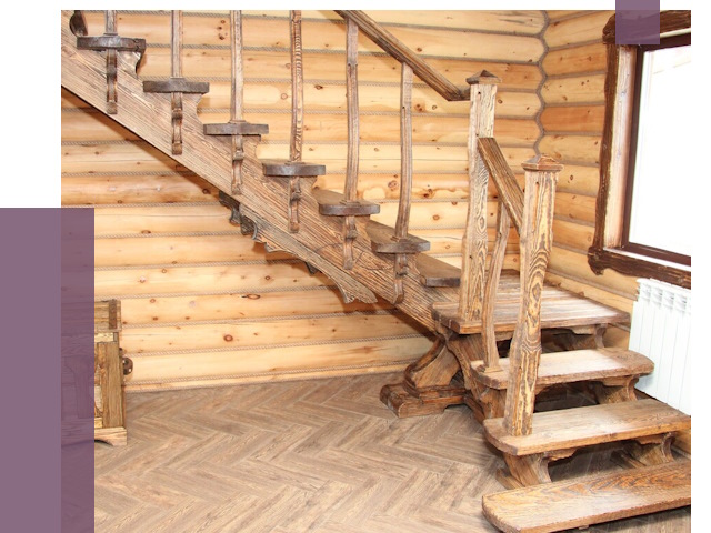 Лестницы в баню в Костроме от 19091 руб. — изготовление | ПРОЛЁТ-Кст