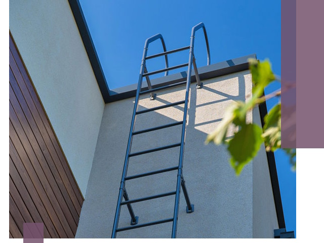 Лестницы на крышу в Костроме — изготовление, монтаж, демонтаж