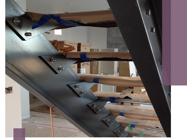 Усиление лестничных конструкций и усиление опор в Костроме