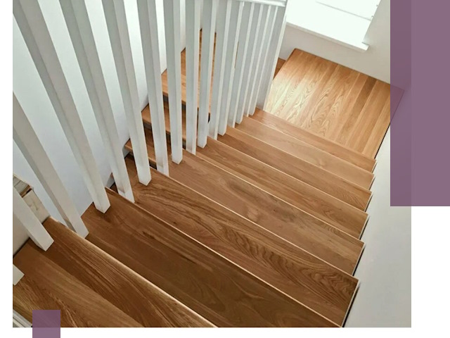 Лестницы из бука в Костроме: изготовление, монтаж и демонтаж