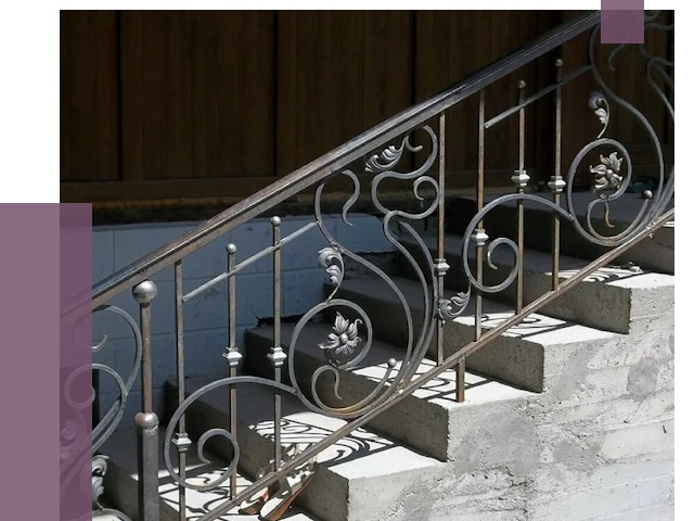 Кованые перила в Костроме от 8678 руб. под ключ — качество от ПРОЛЁТ-Кст