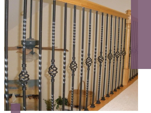 Изготовление и монтаж кованных перил в Костроме под ключ