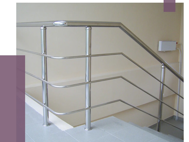 Алюминиевые перила в Костроме от 6330 руб. под ключ | ПРОЛЁТ-Кст