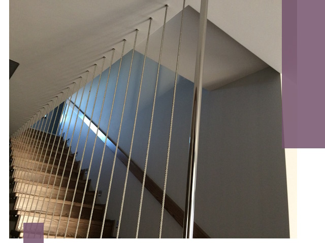 Тросовые перила под ключ в Костроме — производство и монтаж