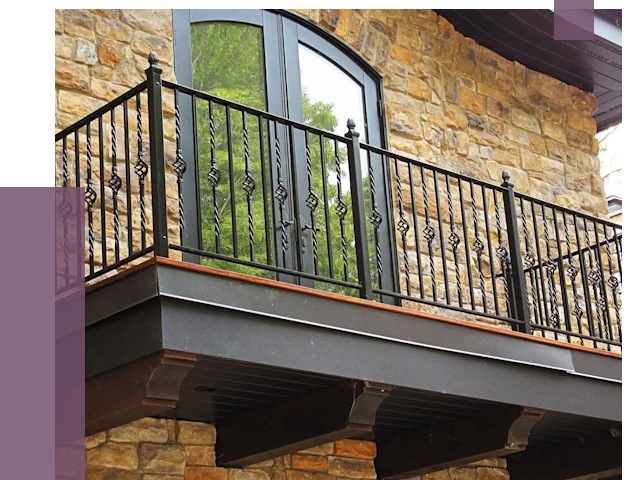 Балконные ограждения в Костроме от 8014 руб. — купить | ПРОЛЁТ-Кст