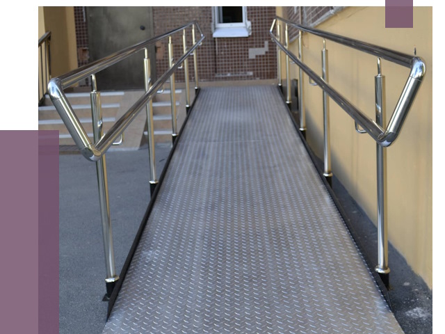 Пандусы в Костроме от 12251 руб. — установка для инвалидов | ПРОЛЁТ-Кст