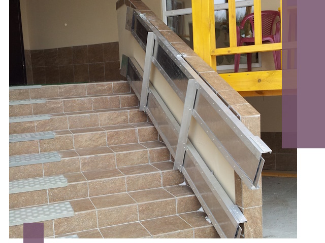 Откидные пандусы под ключ в Костроме — монтаж и демонтаж