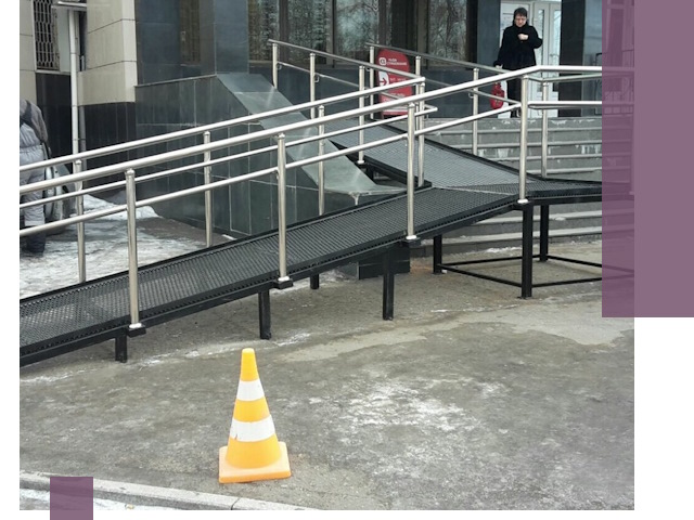 Стационарные пандусы под ключ в Костроме — изготовление и монтаж