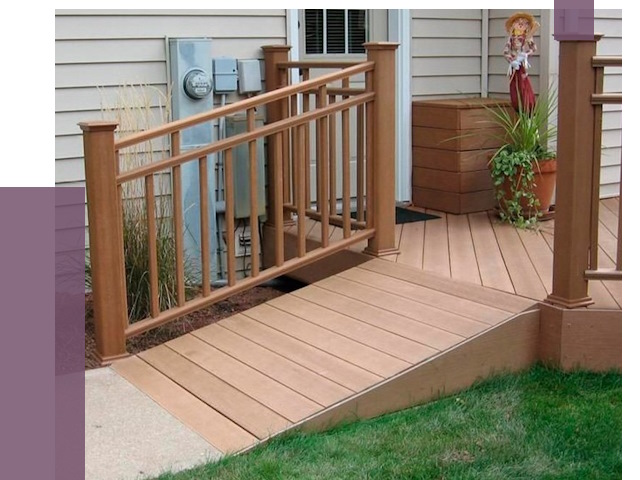 Пандус на крыльцо в Костроме под ключ от 7759 руб. 