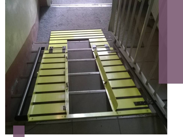 Профессиональный монтаж пандуса в подъезд в Костроме