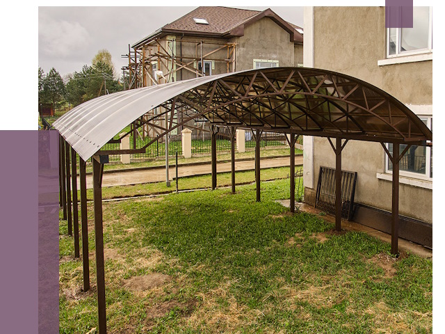 Демонтаж навесов в Костроме от 4594 руб. — разборка и вывоз | ПРОЛЁТ-Кст