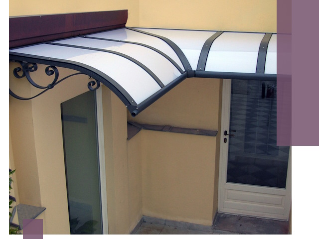 Монтаж козырьков любой сложности в Костроме под ключ