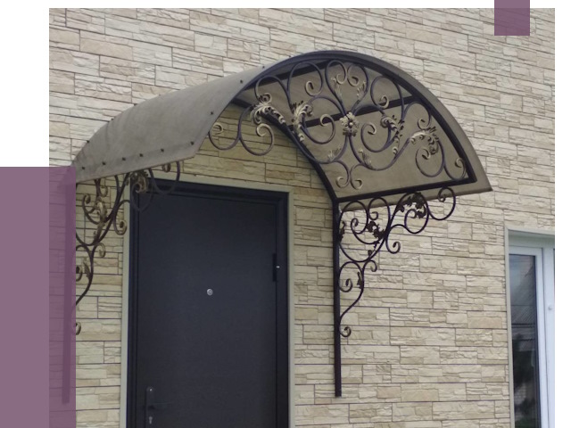 Ремонт козырьков в Костроме от 7402 руб.  | ПРОЛЁТ-Кст