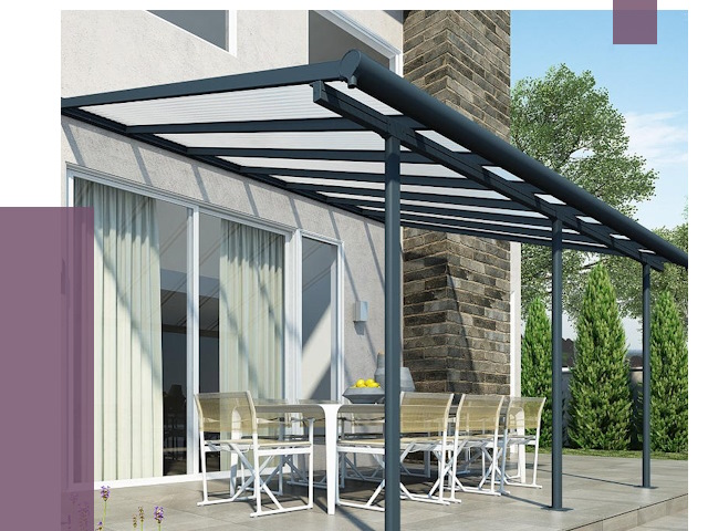 Навесы пристенные в Костроме от 9086 руб. — монтаж и установка | ПРОЛЁТ-Кст