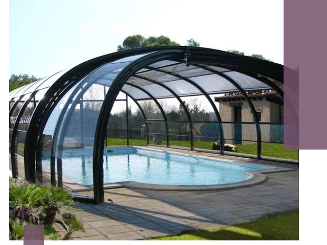 Навесы для бассейна в Костроме: изготовление и монтаж под ключ