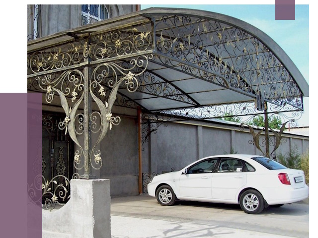 Кованые навесы в Костроме от 14548 руб. | ПРОЛЁТ-Кст