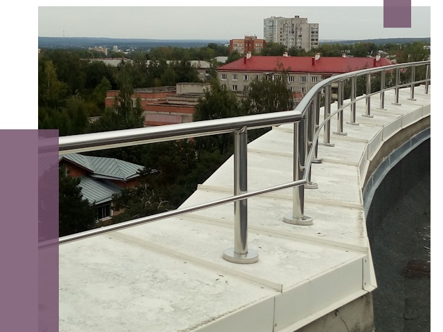 Парапеты и ограждения кровли в Костроме от 4951 руб. 