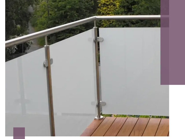 Алюминиевые парапеты для балконов и террас в Костроме