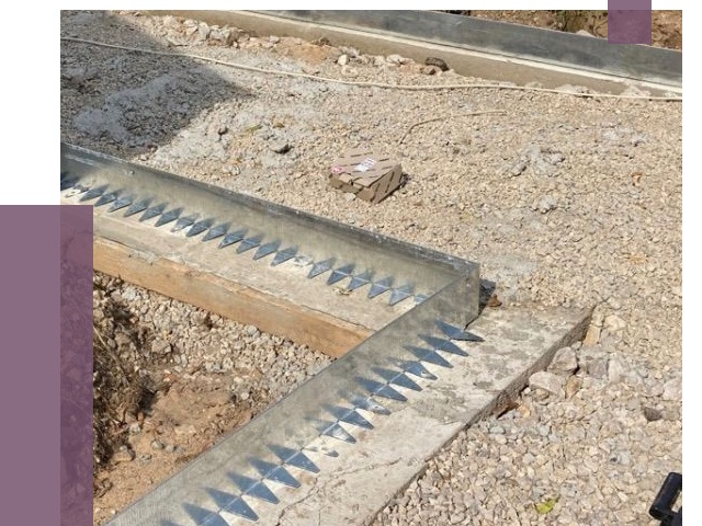 Нержавеющие бордюры в Костроме от 4798 руб. под ключ | ПРОЛЁТ-Кст