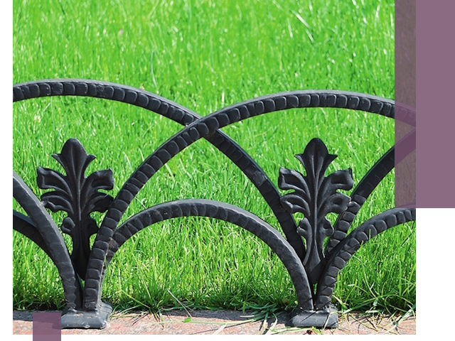 Декоративные металлические бордюры под ключ в Костроме