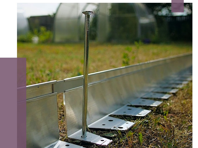 Металлические бордюры для газона в Костроме от 4288 руб. | ПРОЛЁТ-Кст