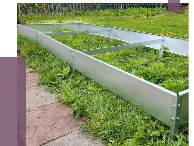 Металлические бордюры для грядок в Костроме от 1787 руб.