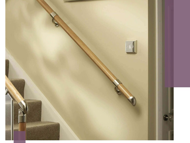 Монтаж пристенных поручней профессионально в Костроме