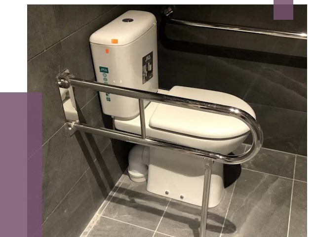 Поручни для санузлов в Костроме от 4288 руб.  | ПРОЛЁТ-Кст