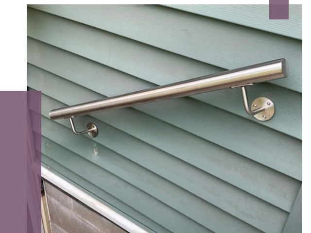 Поручни из нержавеющей стали в Костроме от 7657 руб.  | ПРОЛЁТ-Кст