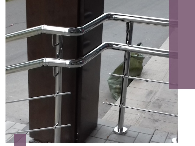 Монтаж поручней из нержавеющей стали в Костроме качественно и быстро